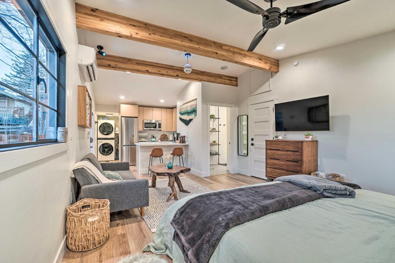 Cozy Flagstaff Studio With Patio - Near Dtwn! Exteriér fotografie