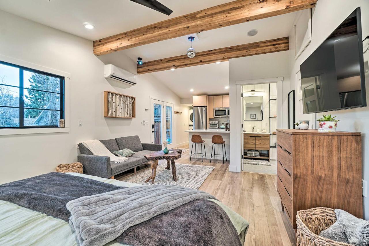Cozy Flagstaff Studio With Patio - Near Dtwn! Exteriér fotografie