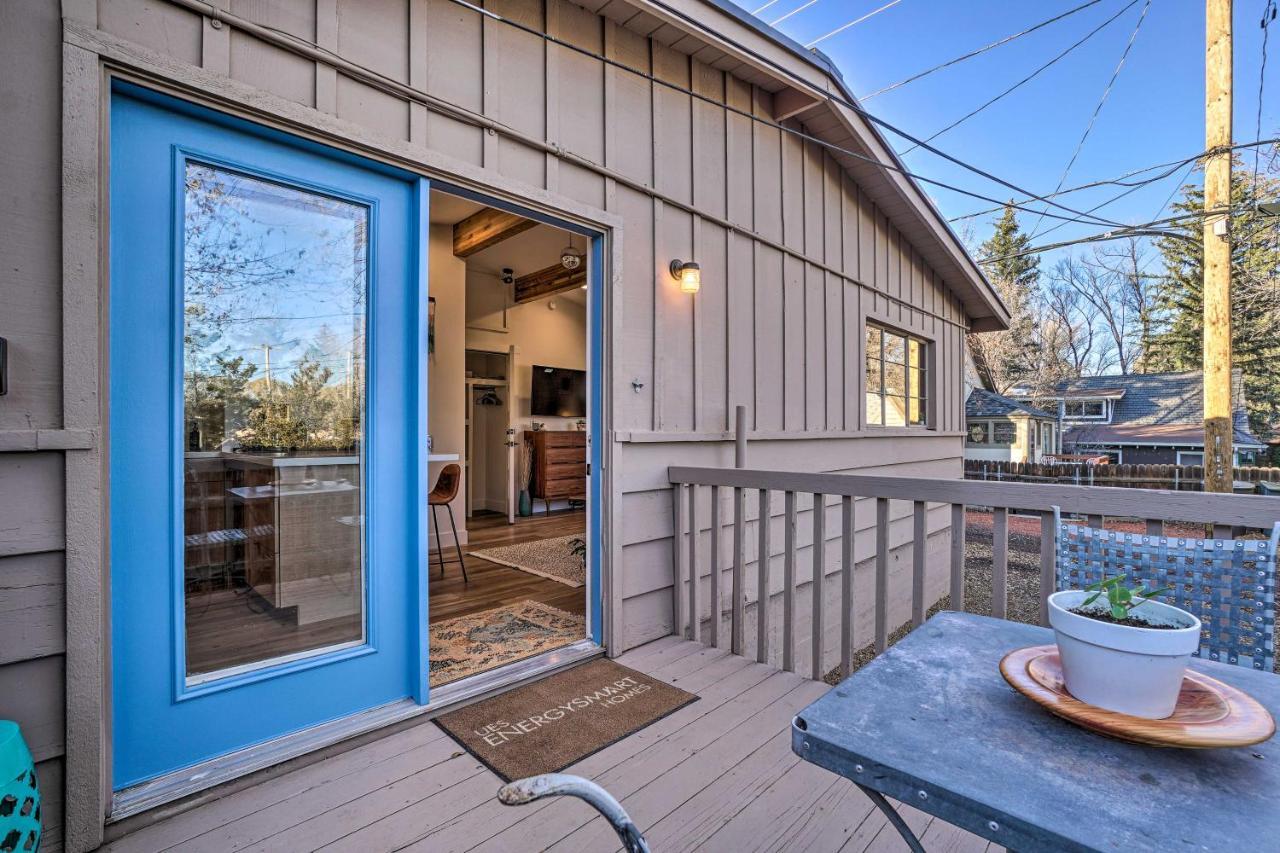 Cozy Flagstaff Studio With Patio - Near Dtwn! Exteriér fotografie