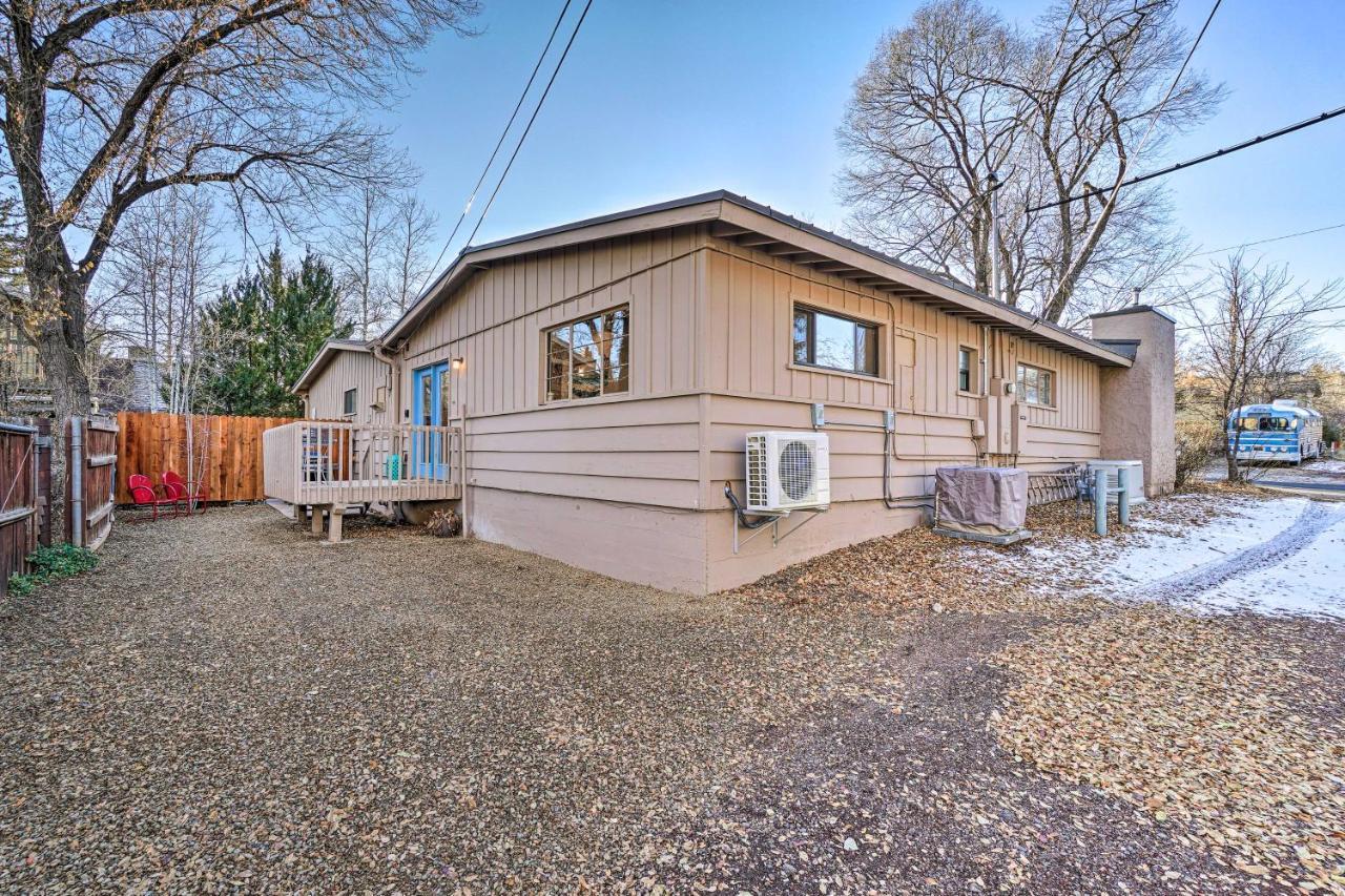 Cozy Flagstaff Studio With Patio - Near Dtwn! Exteriér fotografie